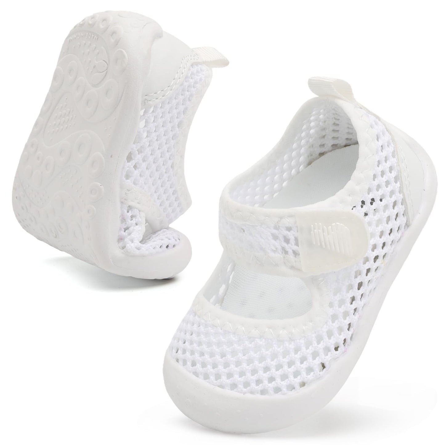 BARERUN Toddler Water Shoes Barefoot Water Shoes for Kids Baby Wide Aqua Socks with Arch Support Quick-Dry Breathable Boys Girls Sandals Walking Shoes for Beach Swim Pool Shoes