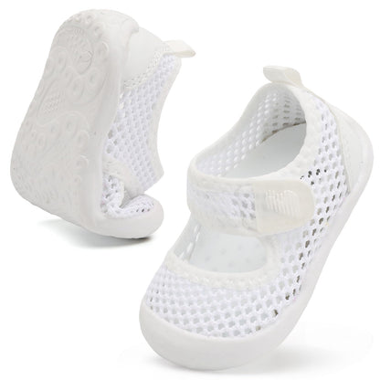 BARERUN Toddler Water Shoes Barefoot Water Shoes for Kids Baby Wide Aqua Socks with Arch Support Quick-Dry Breathable Boys Girls Sandals Walking Shoes for Beach Swim Pool Shoes