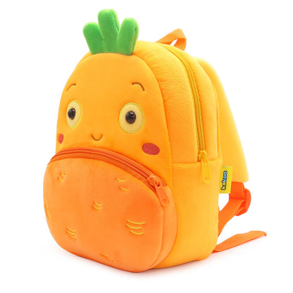 Cute Toddler Backpack Plush Animal Cartoon Mini Travel Daycare Bag for Baby Girl Boy 2-6 Years (Shark Blue)