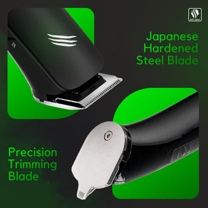 Skull Shaver Baby Beast Trimmer: Ultimate Cordless Hair & Beard Trimmer with Precision Blades | Complete Grooming Kit