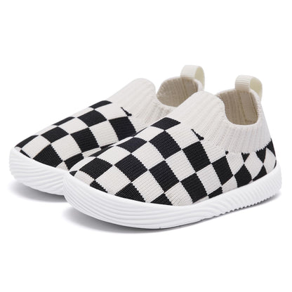 MORENDL Baby Shoes Toddler Walking Sock Shoes Non-Slip Breathable Boys & Girls Sneakers Infant Tennis Shoes