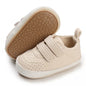 E-FAK Baby Shoes Boys Girls Infant Sneakers Non-Slip Rubber Sole Toddler Crib First Walker Shoes