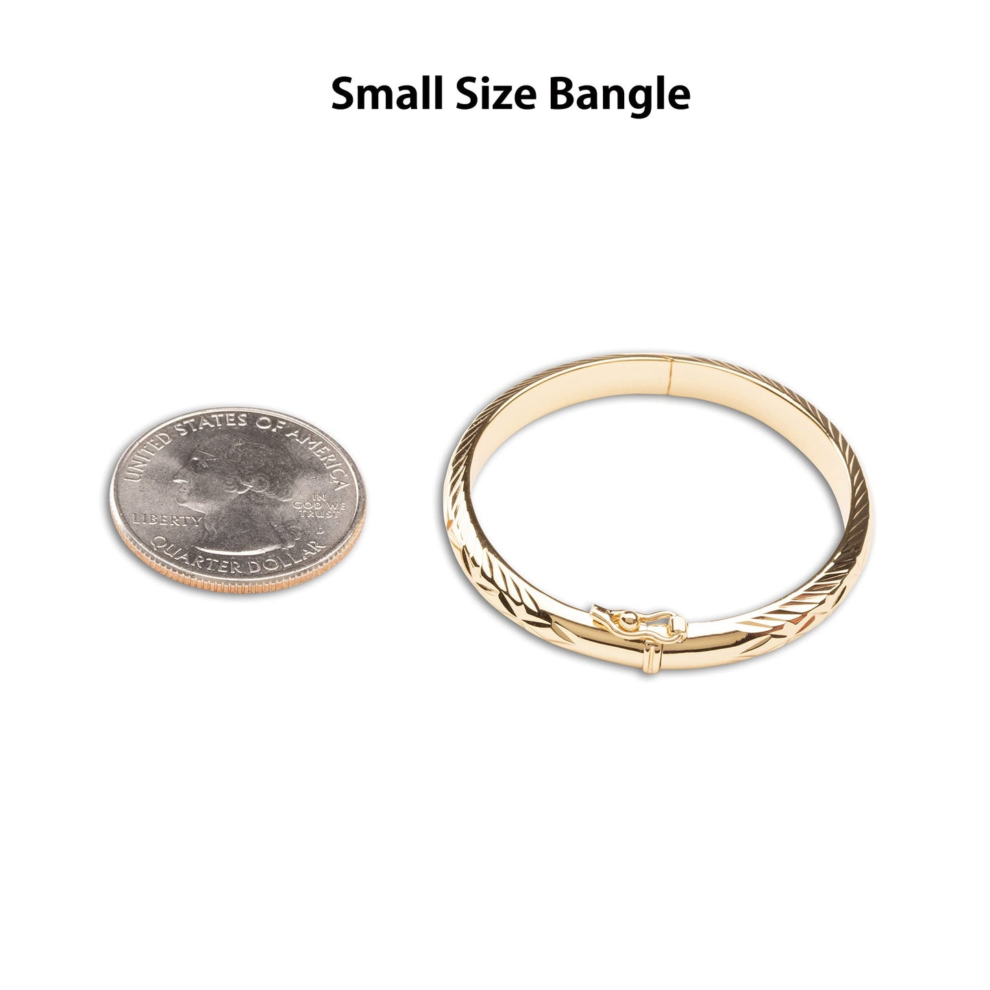 Personalized 14K Gold-Plated Baby Bangle Bracelet Gift for Infant, Toddler, Kids, Teens or Women Bracelet, Custom Jewelry with Engraved Name