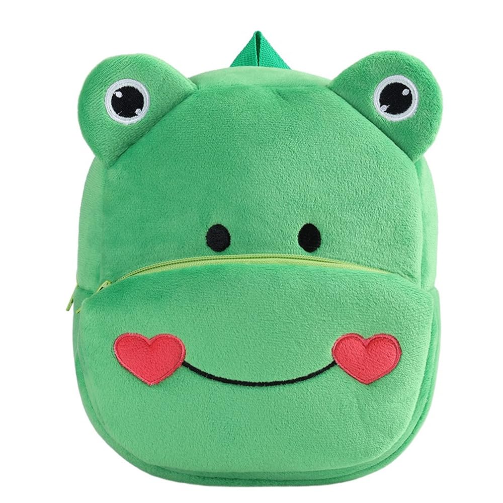 Cute Plush Toddler Backpacks Mini Brown Owl Backpack for Kids Real Littles Backpack for Boy Girl