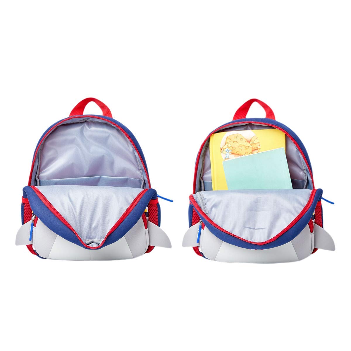 KK CRAFTS Preschool Backpack Toddler Neoprene Animal Schoolbag Lunch backpack for Kids Boys Girls(Dinosaur)