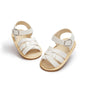 ohsofy Baby Girls Boys Sandals Infant Summer Beach Casual Shoes Bow Princess Dress Flats Rubber Sole Non Slip Outdoor Fishman Sandals Toddler First Walker Crib Shoes