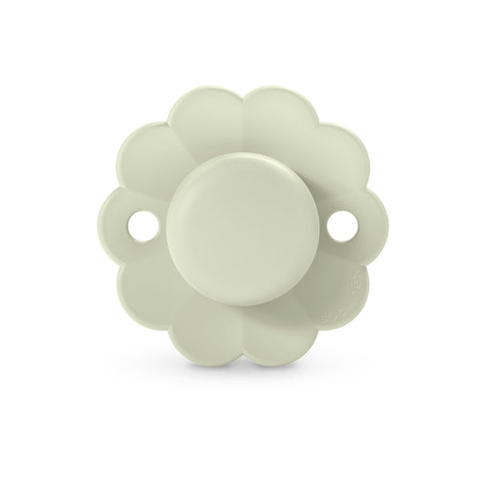 Suavinex Wonder Baby Pacifier, SX Pro Silicone Nipple, Reversible, Non Irritating Shield Design, 2 Pk Pacifiers 0-6 Months, Made in Europe, Mauve/Chalk