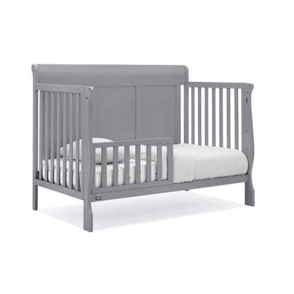 Delta Children Simmons Kids Carter 6-in-1 Convertible Crib - Greenguard Gold Certified, Black Ebony