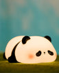 Recolte Panda Night Light for Kids - 3-Level Dimmable, Rechargeable LED Silicone Lamp | Squishy Nursery Light with Timer | Safe Night Light for Baby Room & Toddlers (Gift Box Included)