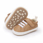E-FAK Baby Shoes Boys Girls Infant Sneakers Non-Slip Rubber Sole Toddler Crib First Walker Shoes