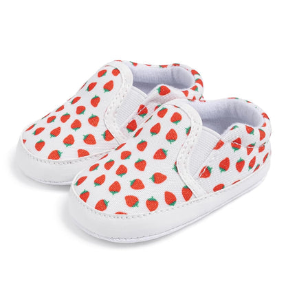 Morbido Infant Baby Boys Girls Canvas Sneaker Toddler Slip On Anti Skid Newborn First Walkers Candy Shoes for 0-18 Months
