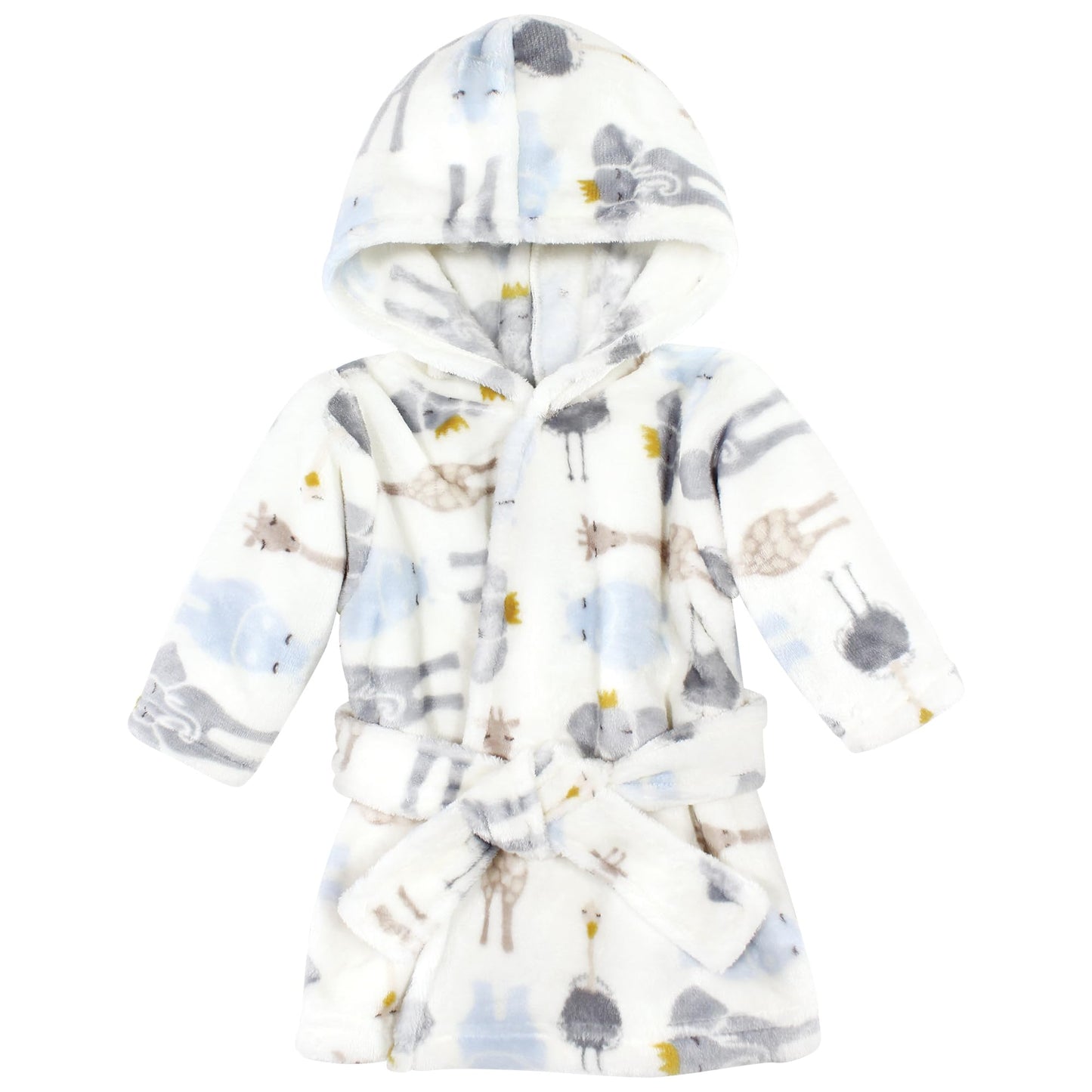 Hudson Baby Unisex Baby Plush Animal Face Bathrobe