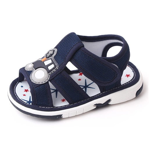 OAISNIT Baby Boy Girl Summer Sandals Infant Squeaky Shoes Lightwight Non-Slip Toddler First Walkers