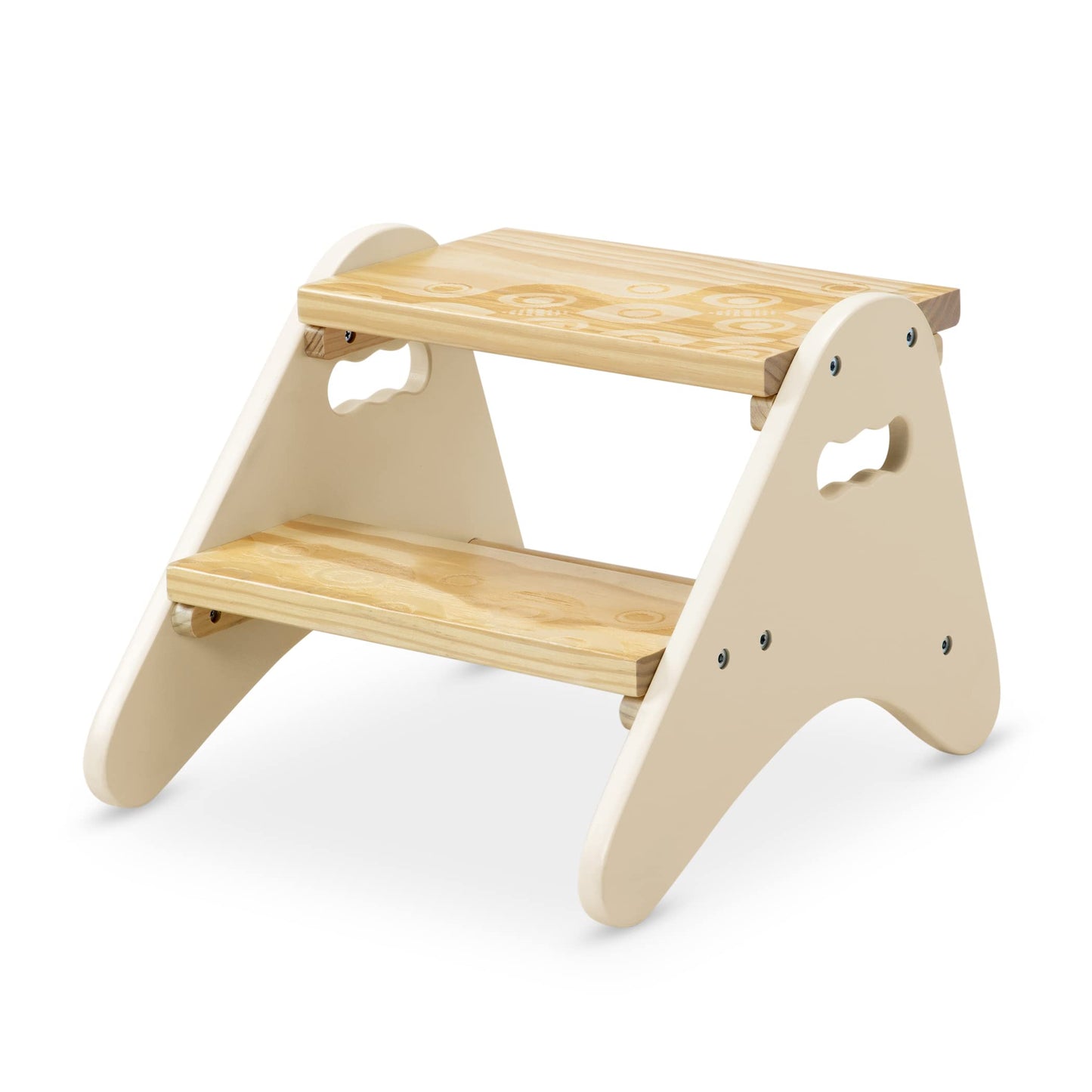 B. spaces – Step Stool For Kids – Wooden Stepping Stool – Step Stool For Bedroom, Bathroom, Kitchen – Furniture For Toddlers, Kids – 2 Years + – Peek-A-Boost - Mint