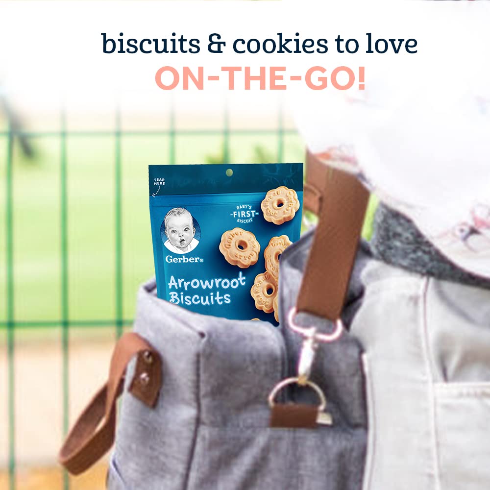 Gerber Lil' Biscuits, Vanilla Wheat, 4.44 oz Box