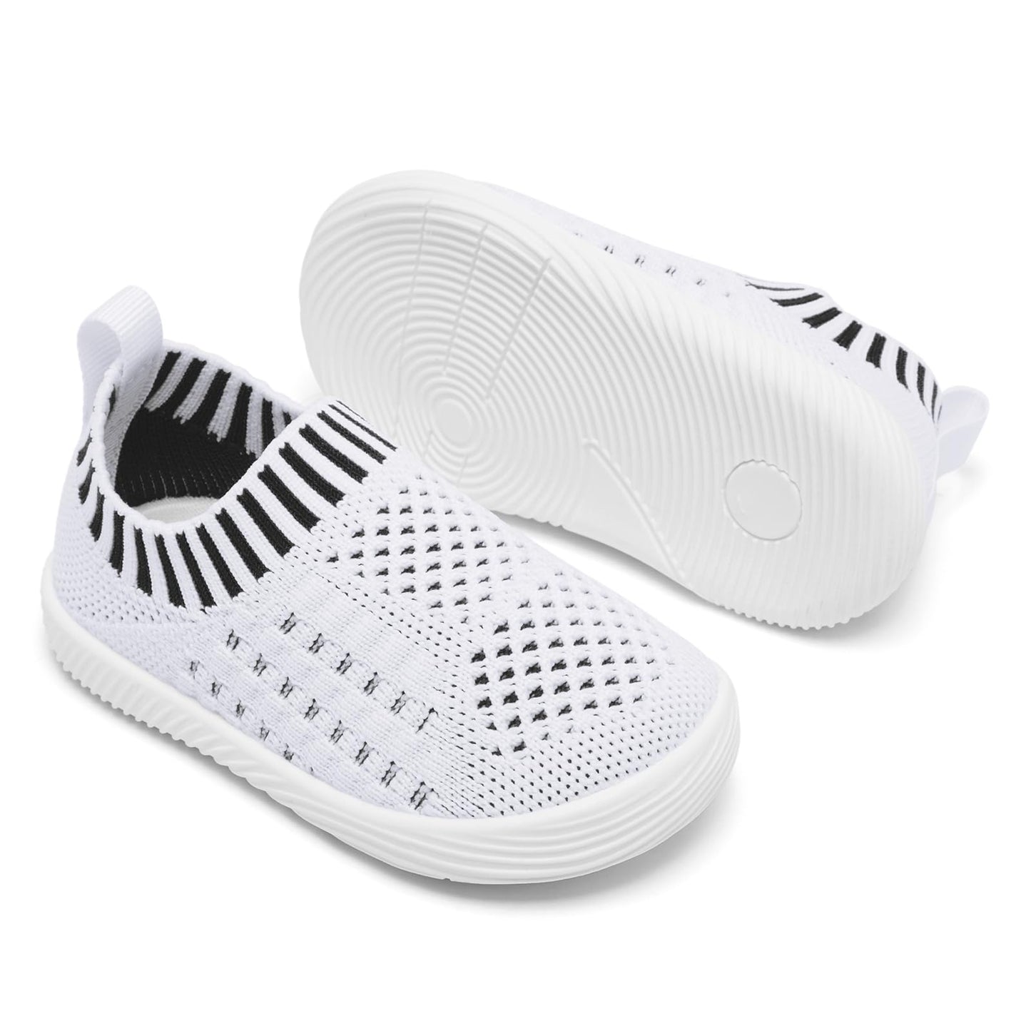 MORENDL Baby Shoes Toddler Walking Sock Shoes Non-Slip Breathable Boys & Girls Sneakers Infant Tennis Shoes