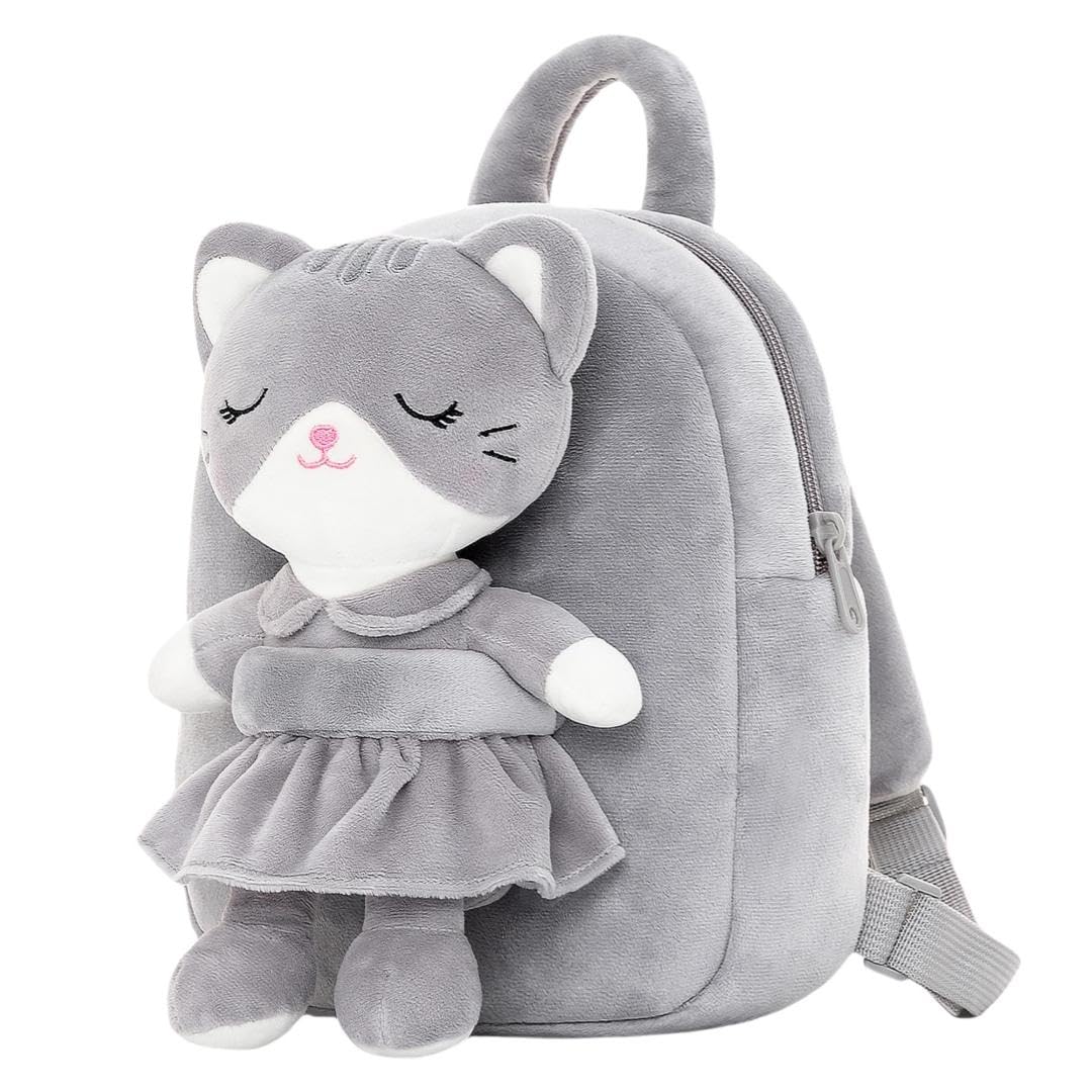Lazada Girls Backpack with Doll Toddler Toys Baby Girls Gifts Rag Dolls 9.5“