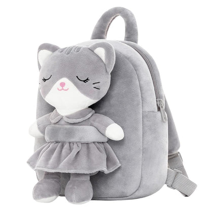 Lazada Girls Backpack with Doll Toddler Toys Baby Girls Gifts Rag Dolls 9.5“