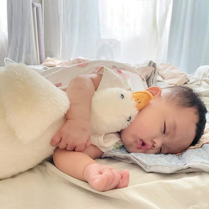 Giant White Goose Plush-75 Inch, Very Huge Body Fat Goose Stuffed Animal, 6 Foot Duck Plush Toys Hugging Pillow Gifts for Everyone (75 in)