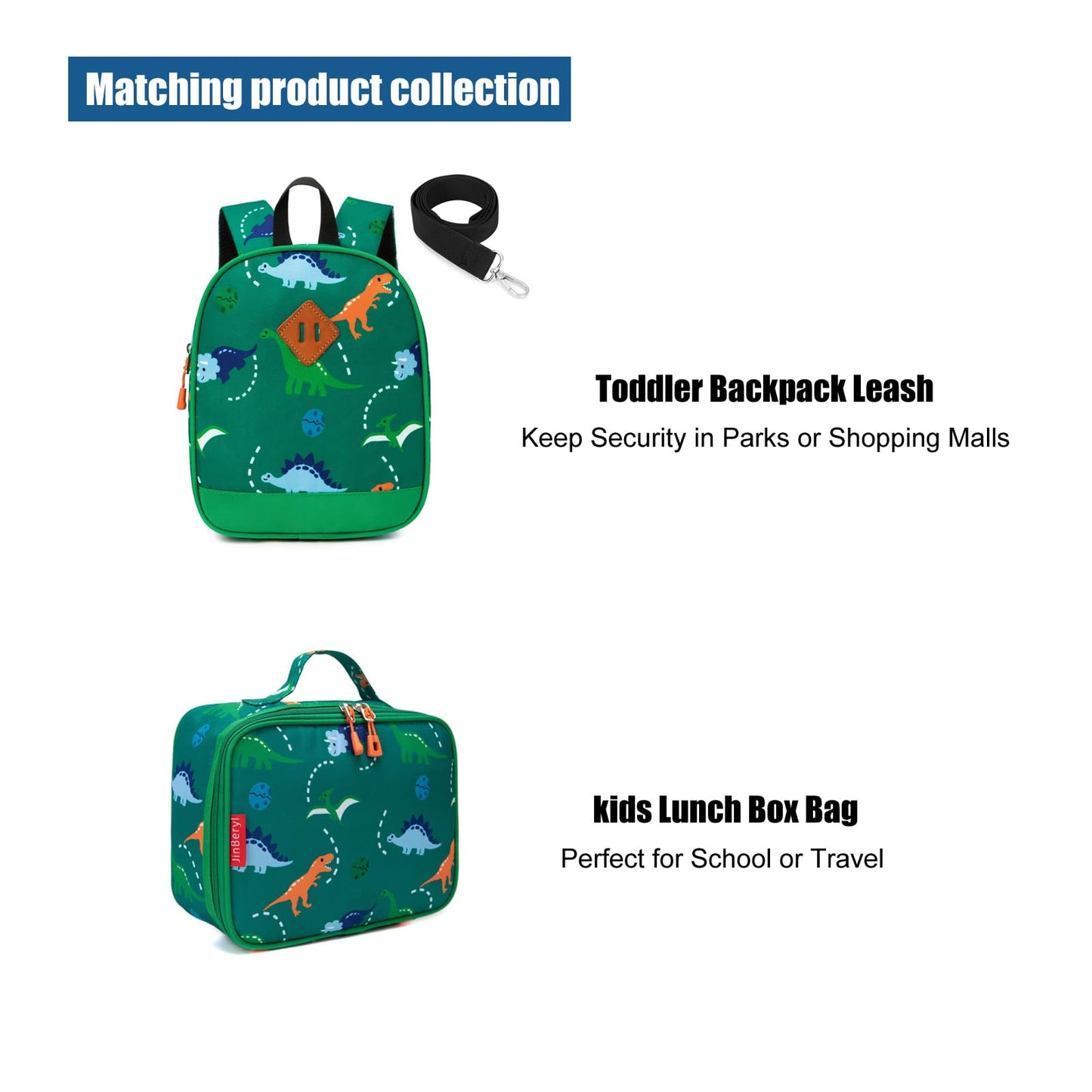 Toddler Backpack for Boys, 12 Inch Kids Dinosaur Backpack for Preschool or Kindergarten, Black