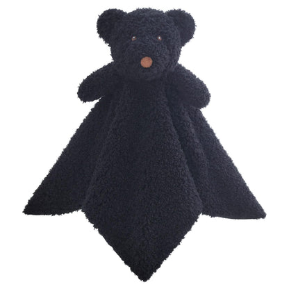 Baby Brown Teddy Bear Soft Stuffed Animal Security Blanket, Plush Bear Character Lovey Blanket, Baby Shower/Nursery Gift, Newborn Infant Toddler Snuggle Blankie for Boys Girls, 14 Inches
