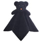 Baby Brown Teddy Bear Soft Stuffed Animal Security Blanket, Plush Bear Character Lovey Blanket, Baby Shower/Nursery Gift, Newborn Infant Toddler Snuggle Blankie for Boys Girls, 14 Inches