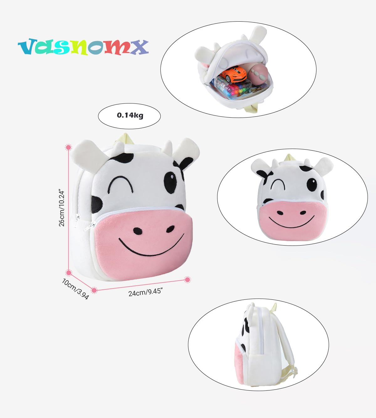 Cute Plush Toddler Backpacks Mini Brown Owl Backpack for Kids Real Littles Backpack for Boy Girl