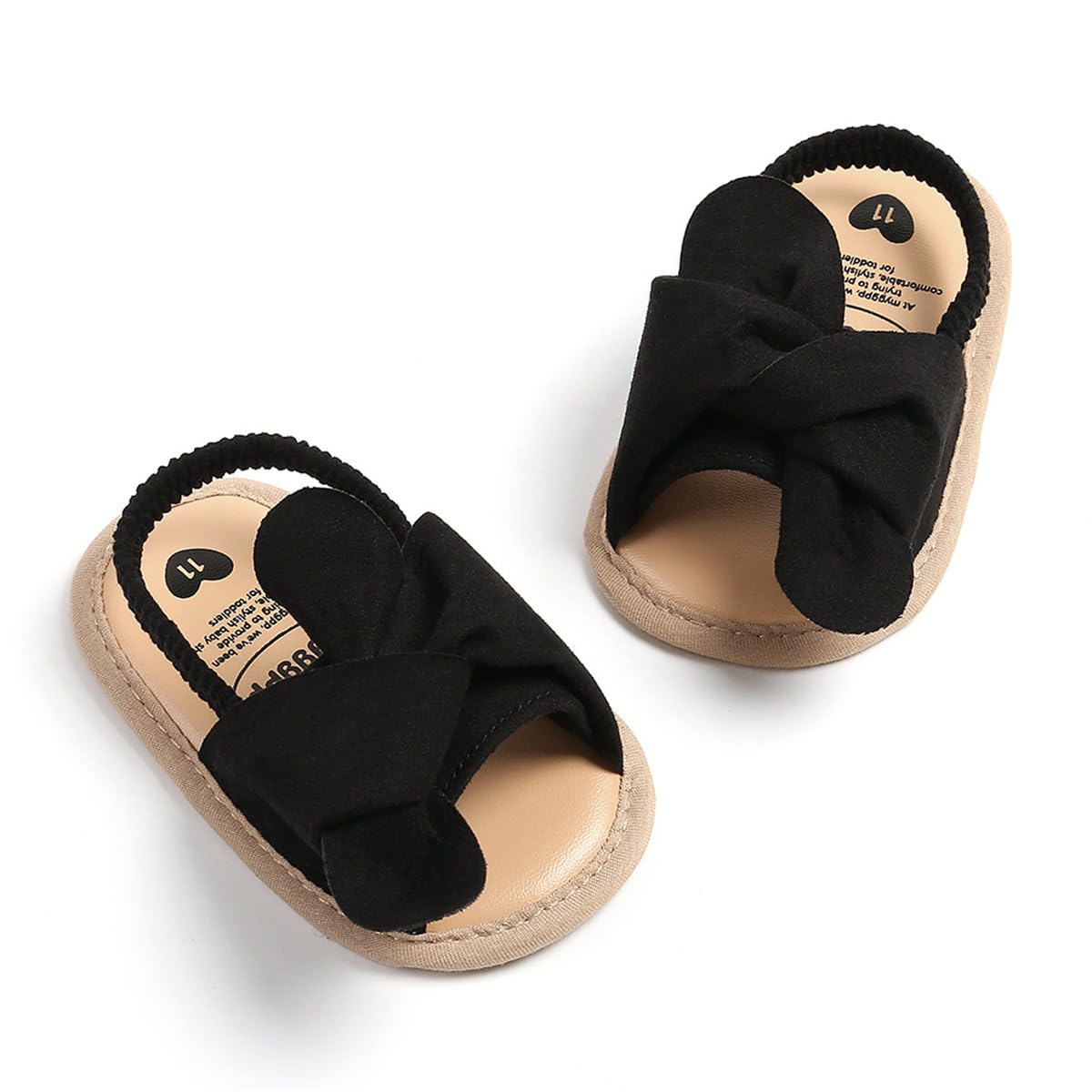 HsdsBebe Baby Girls Sandals Bohemia Flower Bow Soft Sole Toddler First Walkers Beach Summer Shoes