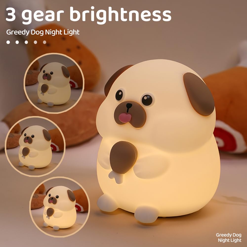 Cute Frog Night Light for Kids, Color Changeable Soft Silicone Sleeping Night Lamp for Nursery, Dimmable Timer Rechargeable Colorful Baby's Light Room Decor Children Gifts