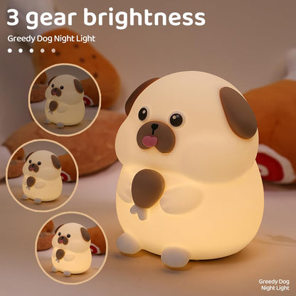 Cute Frog Night Light for Kids, Color Changeable Soft Silicone Sleeping Night Lamp for Nursery, Dimmable Timer Rechargeable Colorful Baby's Light Room Decor Children Gifts