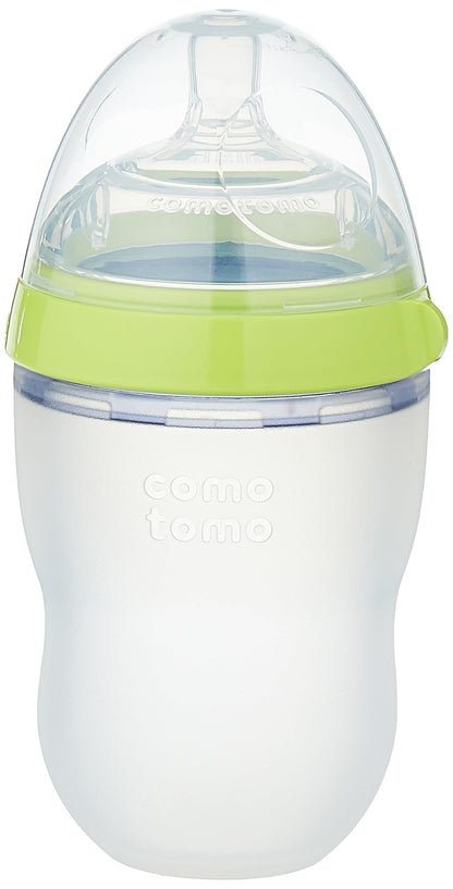 Comotomo Baby Bottle Double Pack, Pink, 5oz