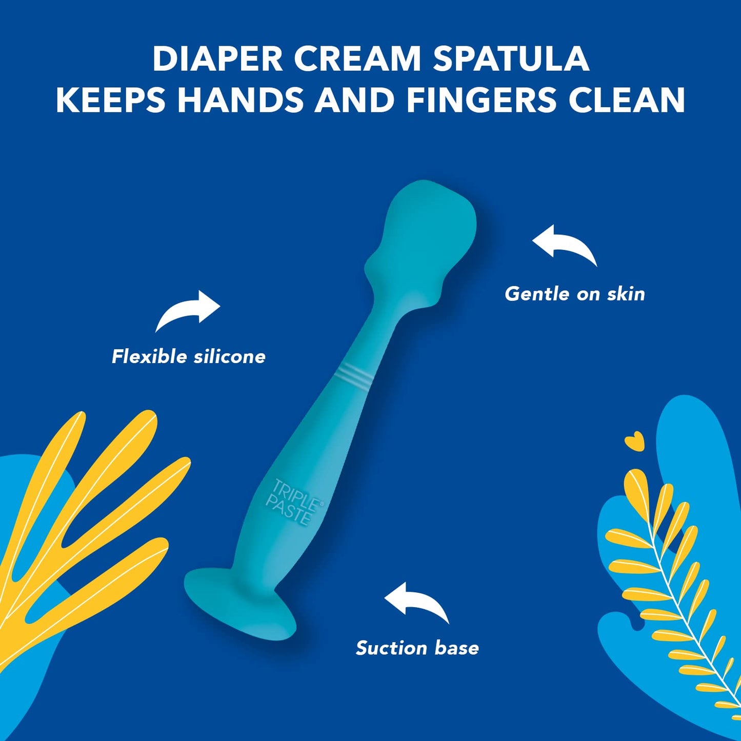 Triple Paste Diaper Rash Cream for Baby - 16 Oz Tub - Zinc Oxide Ointment Treats, Soothes and Prevents Diaper Rash - Pediatrician-Recommended Hypoallergenic Formula with Soothing Botanicals