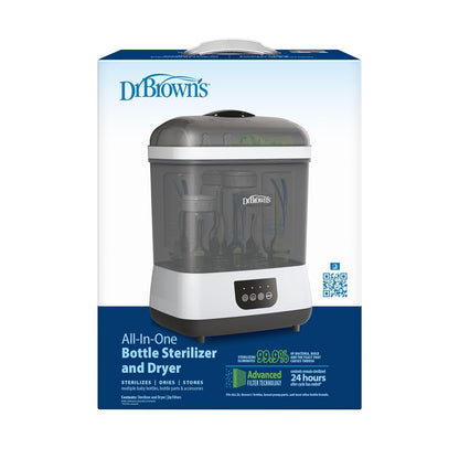Dr. Brown's All-in-One Sterilizer and Dryer for Baby Bottles, Parts & Other Newborn Essentials