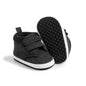 Meckior Toddler Baby Boys Girls High Tops Ankle Sneakers Soft Anti-Slip Sole PU Leather Moccasins Infant Newborn Prewalker First Walking Crib Shoes
