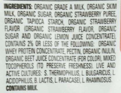 Happy Baby Organics Greek Yogis Freeze-Dried Greek Yogurt and Fruit Snacks, Strawberry Banana, 1 Ounce (Pack of 1) packaging may vary