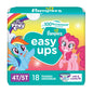 Pampers Training Pants - Easy Ups Girls & Boys - Size 5T-6T, 84 Count, Easy Pull Up & Down Design, My Little Pony Potty Underwear (Packaging May Vary)