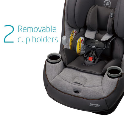 Maxi-Cosi Pria Max All-in-One Convertible Car Seat, Rear Facing Car Seat (4-40 lbs), Forward Facing Car Seat (22-65 lbs), High Back Booster Seat (40-100 lbs), Pure COSI, Desert Wonder