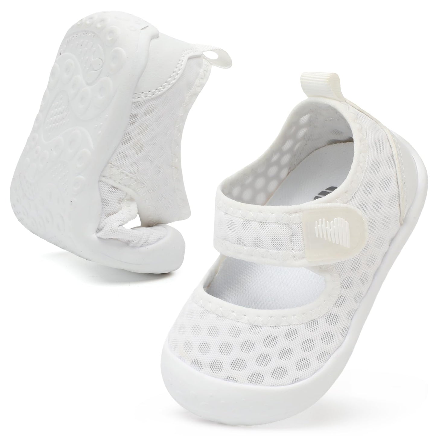 BARERUN Toddler Water Shoes Barefoot Water Shoes for Kids Baby Wide Aqua Socks with Arch Support Quick-Dry Breathable Boys Girls Sandals Walking Shoes for Beach Swim Pool Shoes