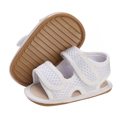 Timatego Baby Boys Girls Sandals Non Slip Soft Sole Outdoor Athletic Shoes Infant Toddler First Walker Crib Summer Shoes 3-18 Months