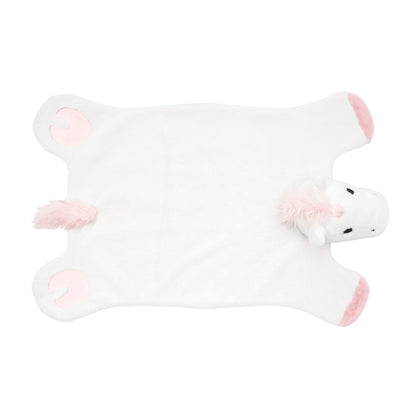 Plush PlushieRugs - Animal Rug for Kids Room, Fluffy Nursery and Fur Kids Rugs for Playroom - Big Large Stuffed Animals Irregular Shaped Rug that Works Great as Woodland Nursery Decor (Dinosaur)