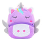 NICE CHOICE Cute Toddler Backpack Toddler Bag Plush Animal Cartoon Mini Travel Bag for Baby Girl Boy 2-6 Years(Grey Elephant)
