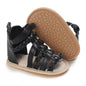 LAFEGEN Baby Boys Girls Summer Sandals 2 Straps Anti Slip Soft Sole Beach Infant Shoes Toddler First Walker Newborn Crib Shoes(3-18Months)