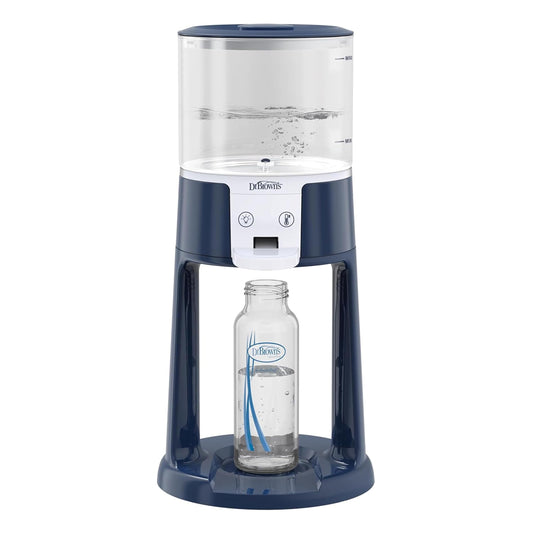 Dr. Brown's Insta-Prep Warm Water Dispenser to Instantly Prepare Baby’s Formula Bottle,Large Capacity Glass Tank with 3 Temperature Settings,Black