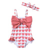 Mioglrie Toddler Baby Girl Swimsuit Infant Bathing Suits Summer Beach Swim Suit Newborn One Piece Swimwear for Girls