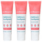 Wellnesse Kids Hydroxyapatite Toothpaste with Xylitol - Fluoride Free Toddler & Children's Natural Toothpaste, Freshens Breath, Sensory-Friendly Oral Care, Vegan, Strawberry Flavor, 4 oz (Pack of 1)