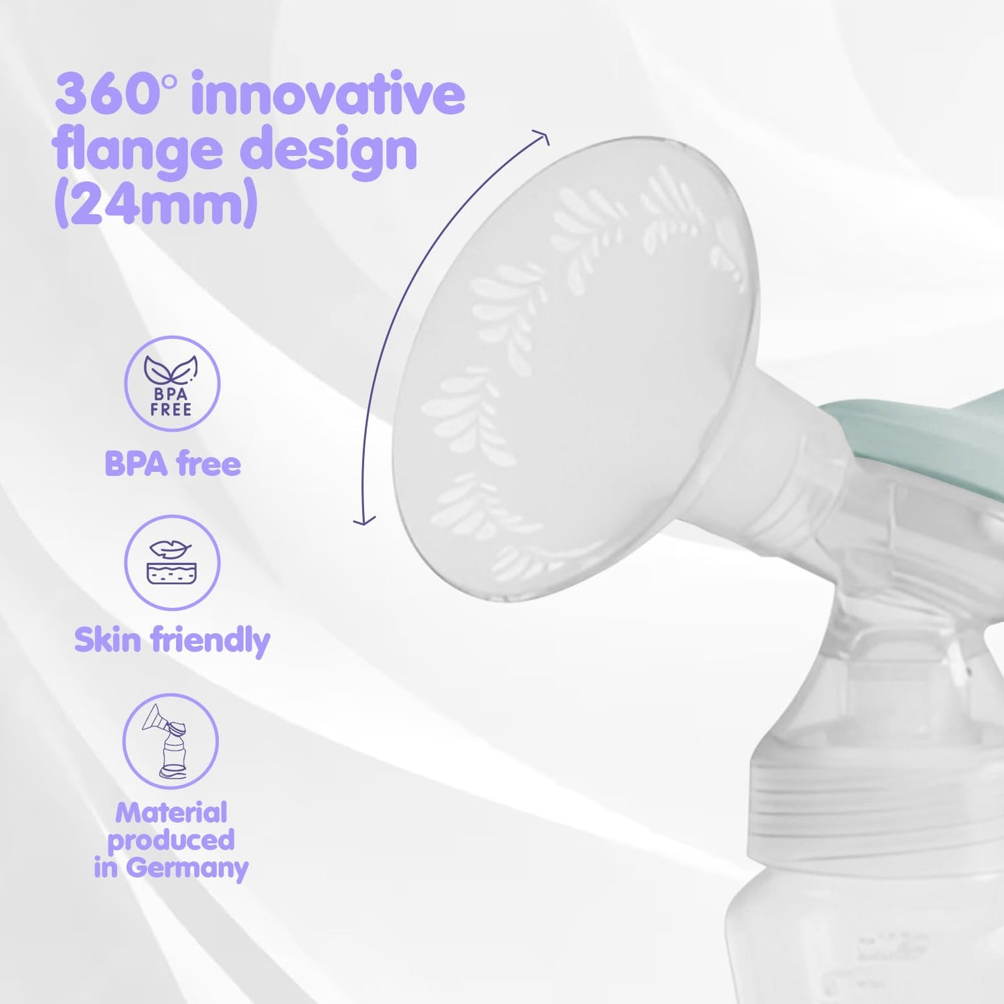 Electric Breast Pump, High-Definition LCD- Portable Breast Pump, Backflow Design, 2 Modes Pumps and 9 Levels- Extractor De Leche Materna Electrico- BPA Free, Double-Green