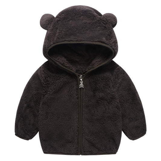 newborn boys girls 0-6 months winter jackets for baby coat warm flecee clothes
