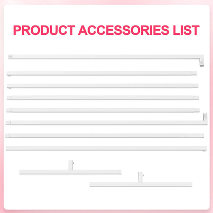 Wokceer Wedding Arch Backdrop Stand Square 6.6FTx6.6FT Gold Metal Balloon Arch Stand Garden Arbor Backdrop Frame for Wedding Birthday Party Baby Shower Photo Booth Background Decoration