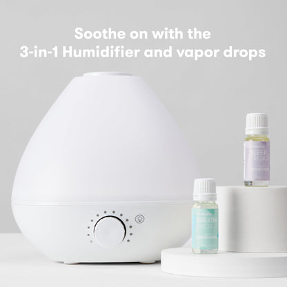 Frida Baby Natural Vapor Bath Bombs for Toddlers & Kids, Eucalyptus Essential Oil Bath Bombs for Aromatherapy, 10 Count