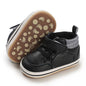 E-FAK Baby Shoes Boys Girls Infant Sneakers Non-Slip Rubber Sole Toddler Crib First Walker Shoes
